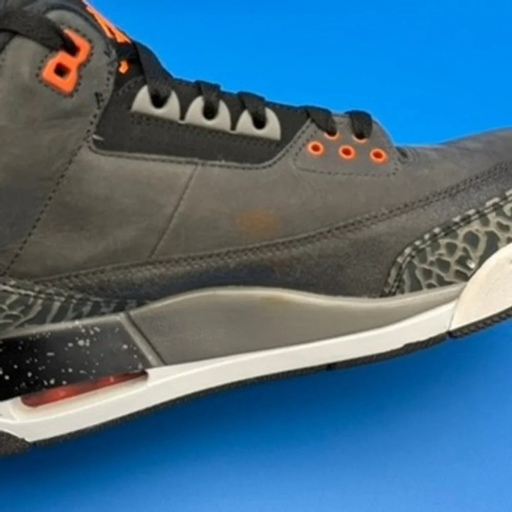 Jordan 3 Retro Fear Pack Night Stadium 626967-040 Size 11 12.5W